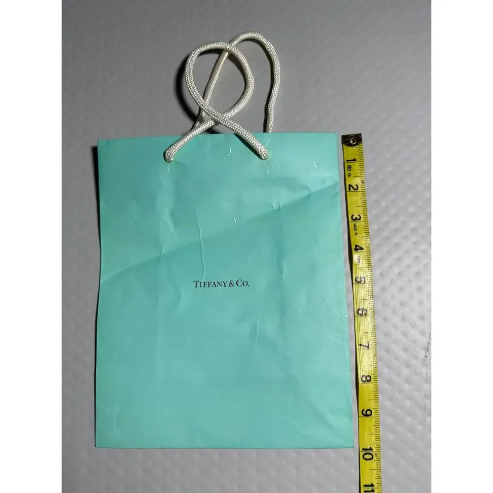 Tiffany & Co. Classic Blue‎ Paper Gift Shopping Bag 10x8
